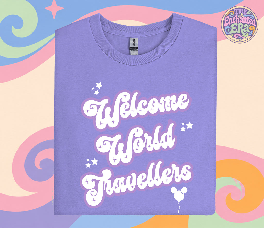 Welcome World Traveller T-Shirt