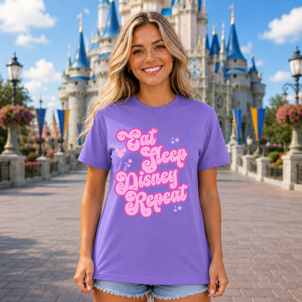 Eat Sleep Disney Repeat T-Shirt