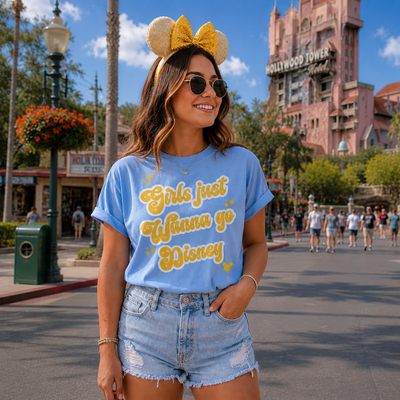 Girls just wanna go Disney T-Shirt