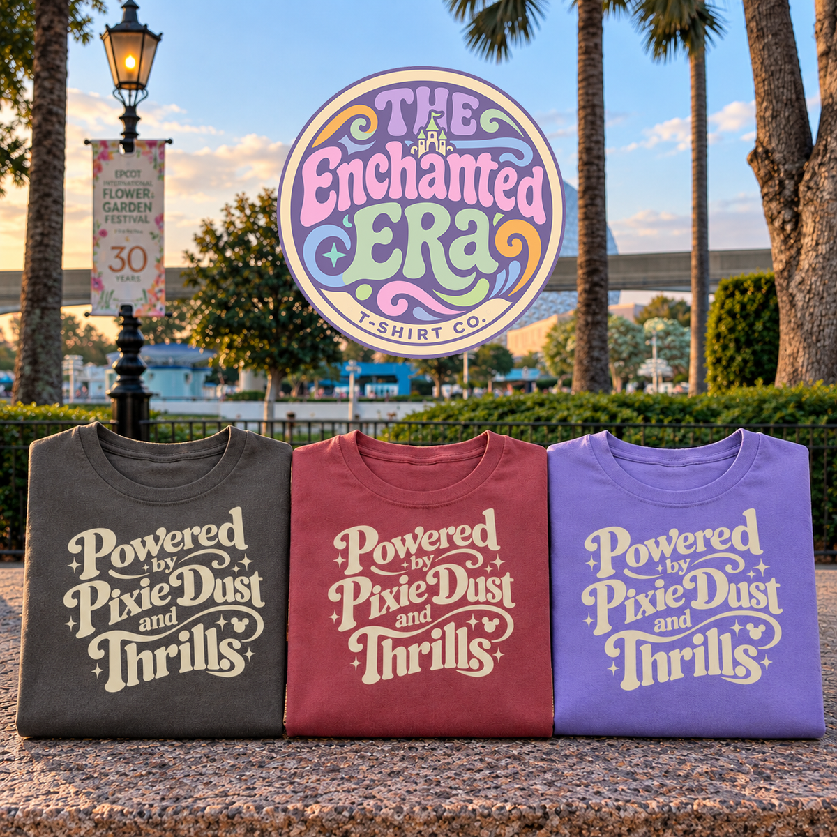 Powered by Pixie Dust & Thrills T-Shirt