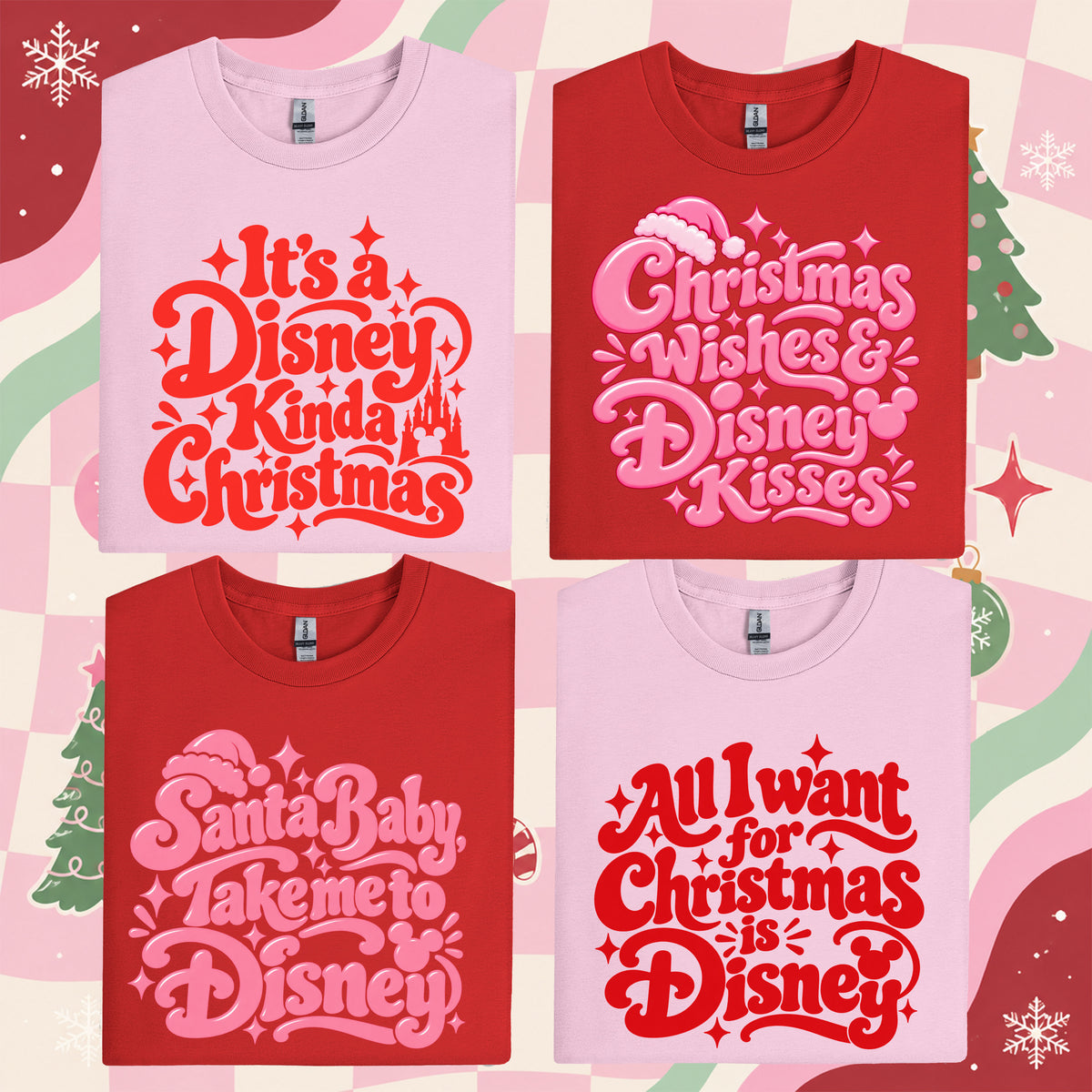 All I Want for Christmas is Disney T-Shirt
