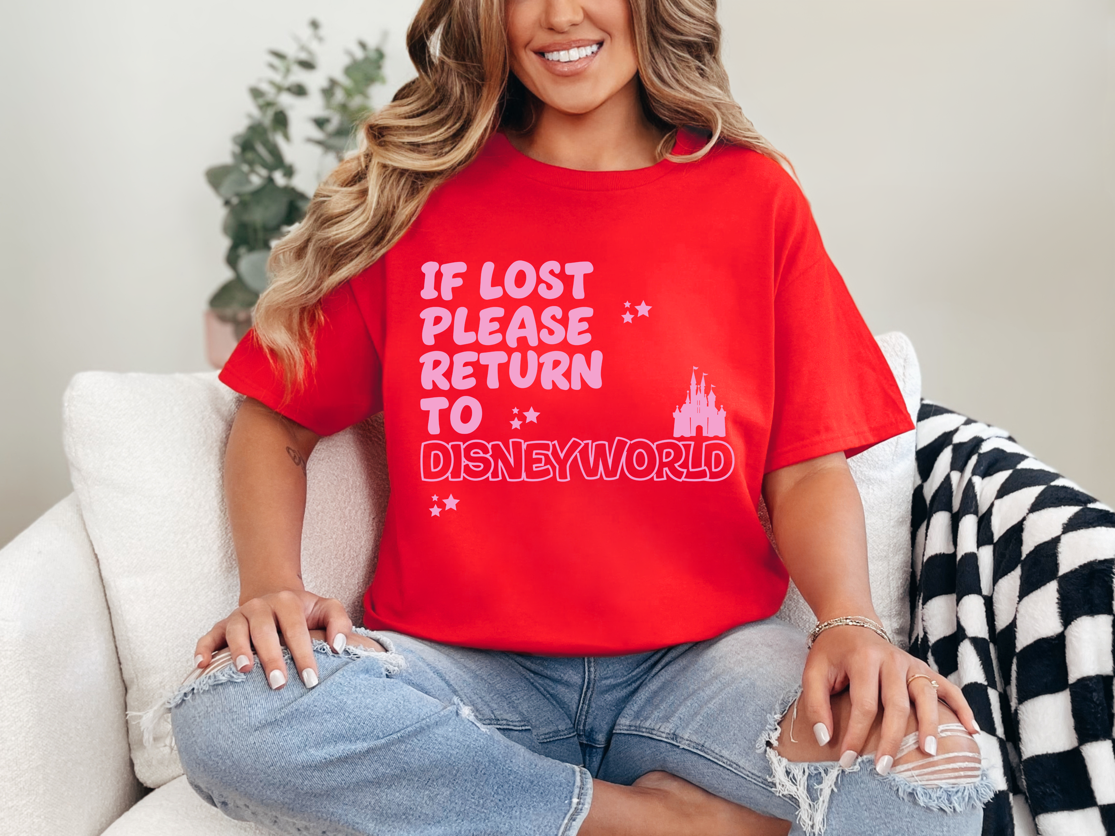 If lost please return to Disneyworld T-Shirt