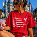Disney Transport List T-Shirt