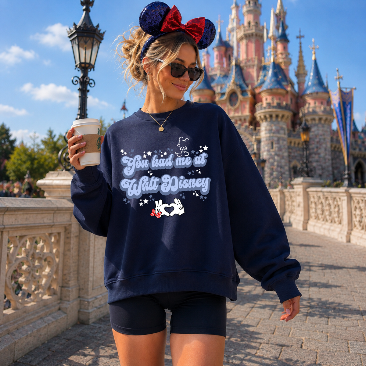 You had me at Walt Disney Sweatshirt