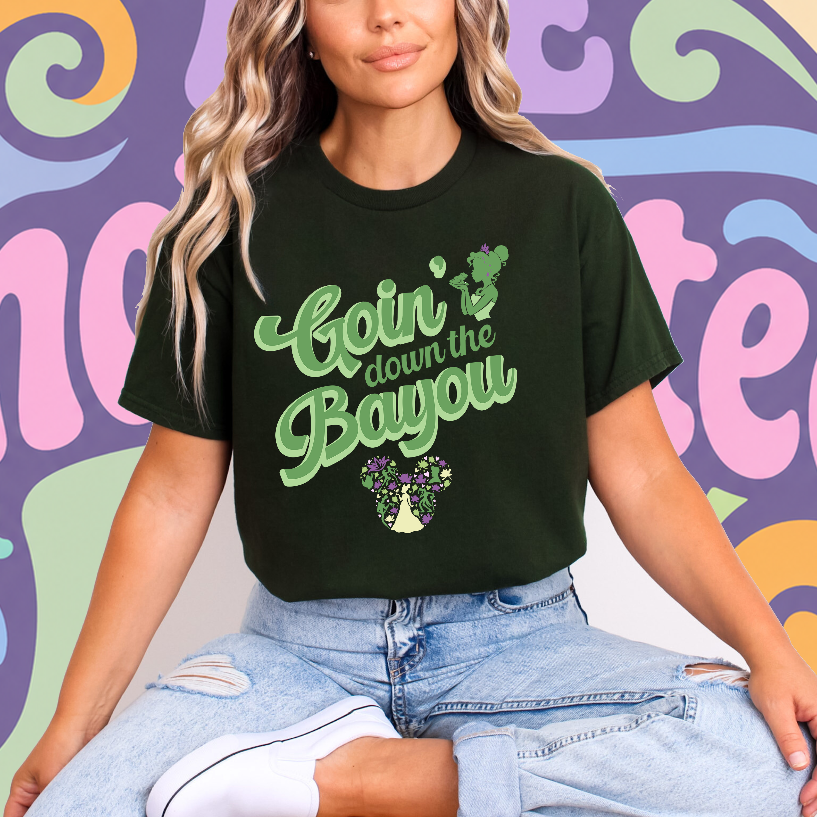 Goin' down the Bayou T-Shirt